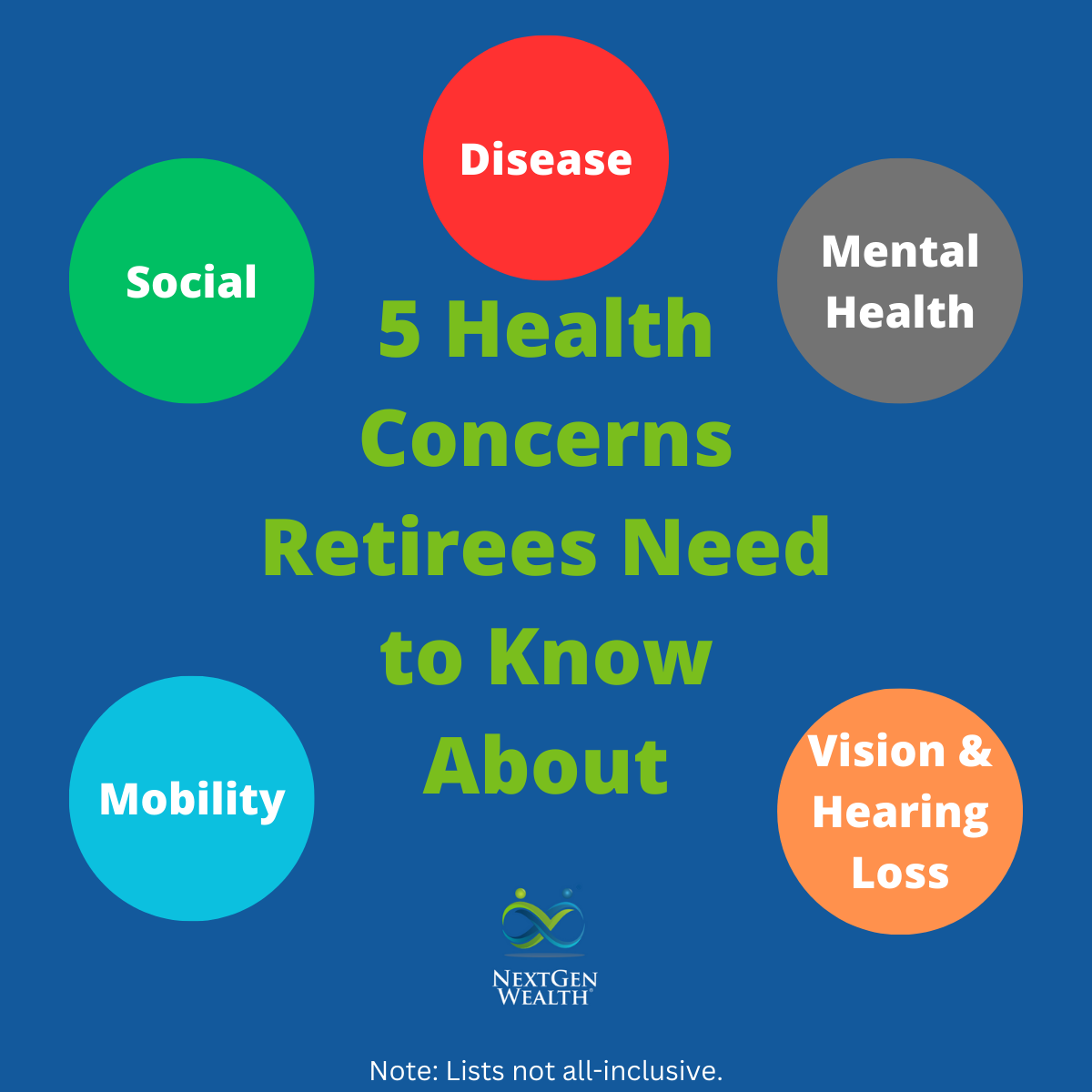 5 Health Concerns Retirees Need to Know About