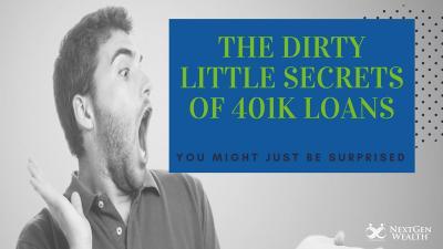 Dirty Secrets of 401k Loans