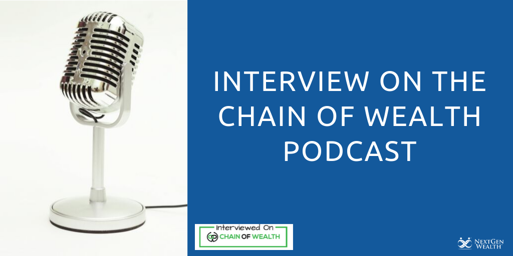 Interview on the Chain of Wealth Podcast