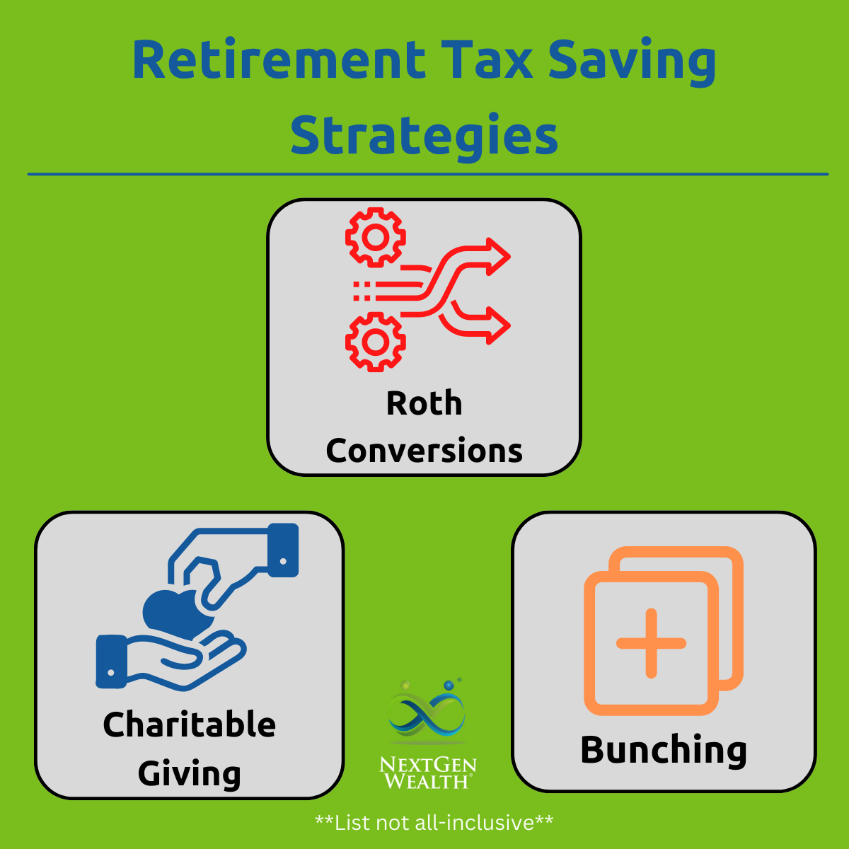 Retirement Tax Saving Strategies