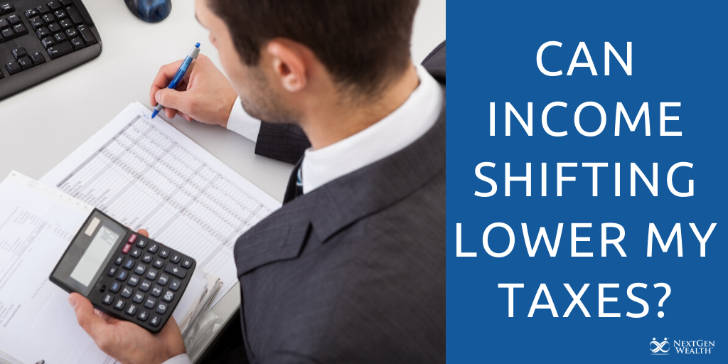 can income shifting lower my taxes