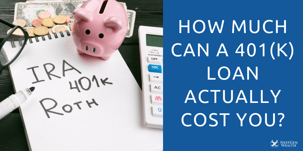 how much can a 401k loan actually cost you