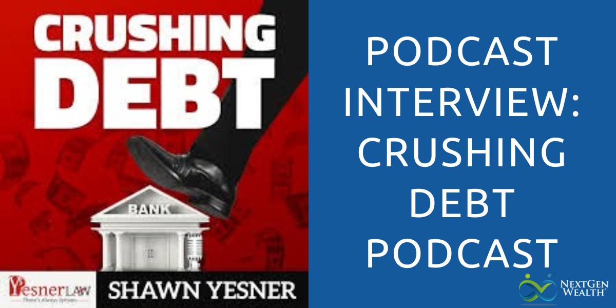 podcast interview crushing debt podcast 