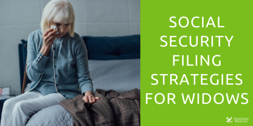 social security filing strategies for widows