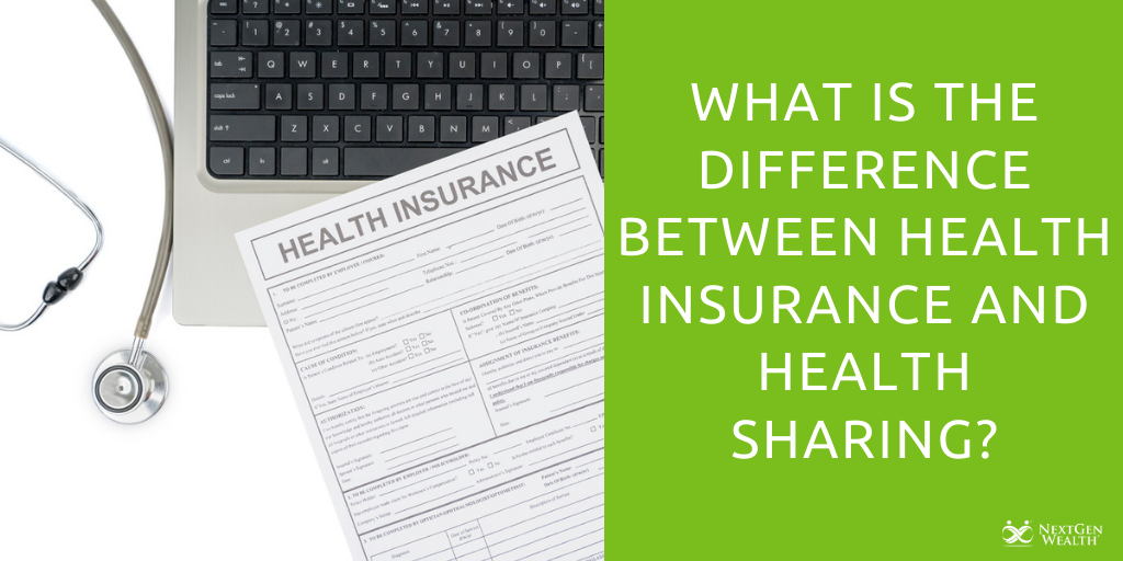 what is the difference between health insurance and health sharing